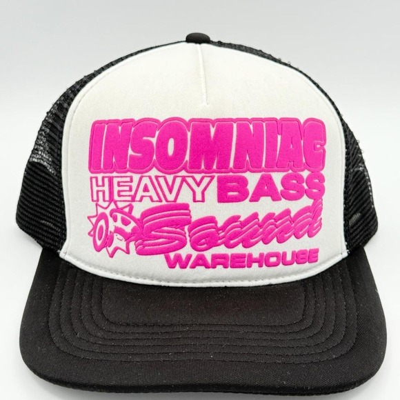 Other - INSOMNIAS HEAVY BASS X SECRE WAREHOULSE‎ TRUCKER HAT